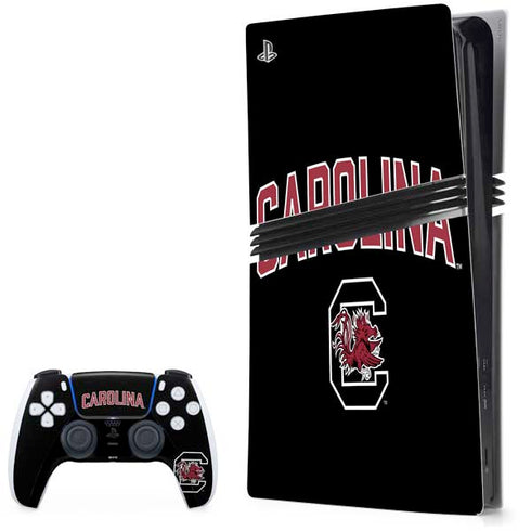 University of South Carolina Athletic Text & Logo PlayStation PS5 Skins