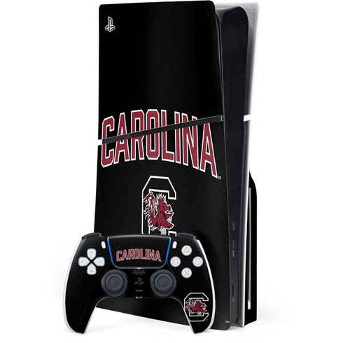 University of South Carolina Athletic Text & Logo PlayStation PS5 Skins