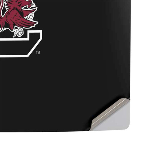 University of South Carolina Athletic Text & Logo PS5 Slim Digital Edition Console Skin