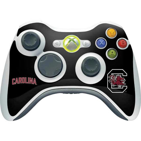 University of South Carolina Athletic Text & Logo Xbox 360 Wireless Controller Skin