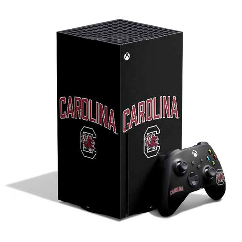University of South Carolina Athletic Text & Logo Xbox Series X Skins