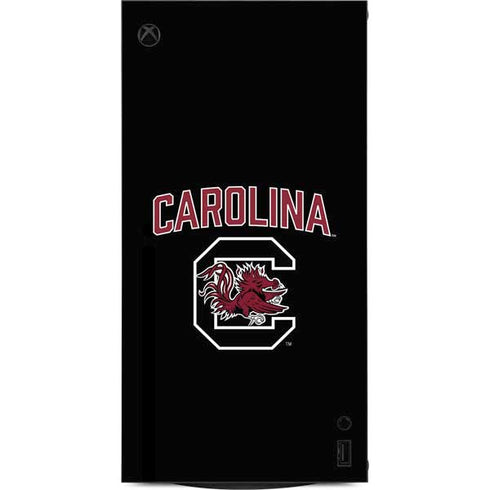 University of South Carolina Athletic Text & Logo XBox Series X Digital Edition Console Skin