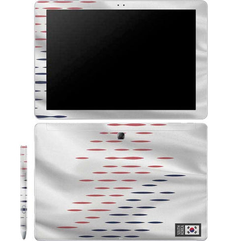 South Korea Soccer Flag Galaxy Book 12in Skin