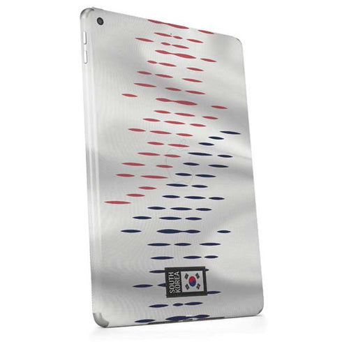 South Korea Soccer Flag Apple iPad Skin