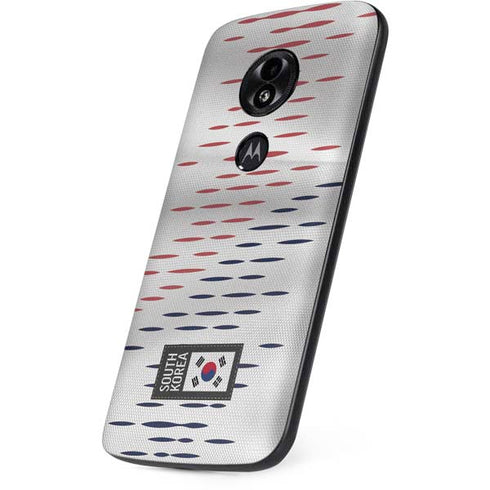 South Korea Soccer Flag Moto E5 Play Skin