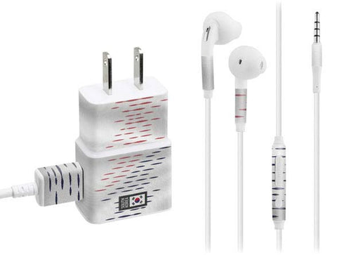 South Korea Soccer Flag Phone Charger Skin