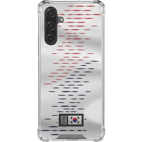 South Korea Soccer Flag Galaxy A17 Clear Case