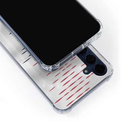 South Korea Soccer Flag Galaxy A55 5G Clear Case
