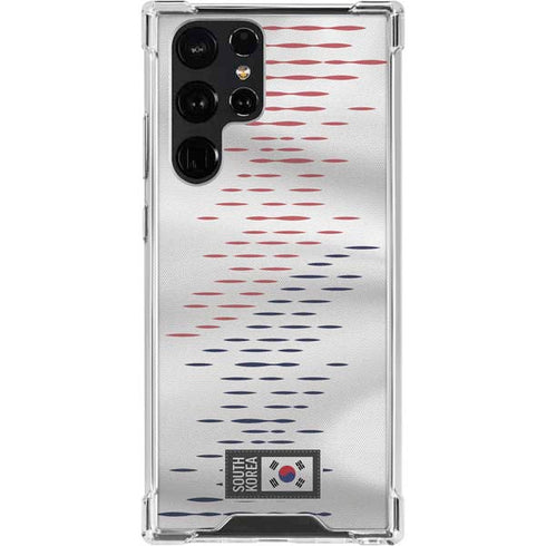 South Korea Soccer Flag Galaxy S23 Ultra Clear Case