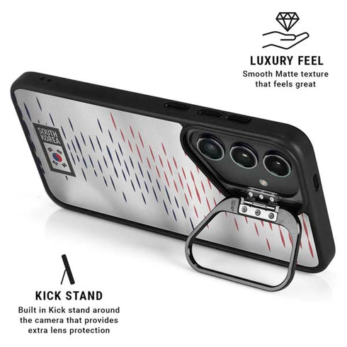 South Korea Soccer Flag Galaxy S24 FE Kickstand Case
