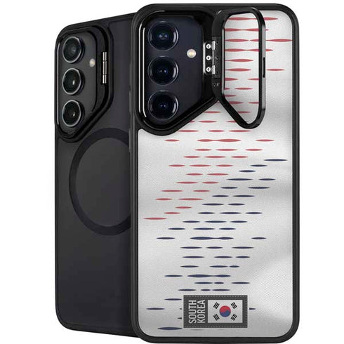South Korea Soccer Flag Galaxy S25 Plus Kickstand Case