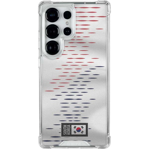 South Korea Soccer Flag Galaxy S25 Ultra Clear Case