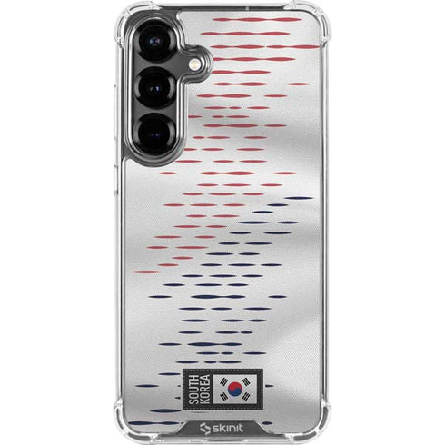 South Korea Soccer Flag Galaxy S26 Plus Clear Case