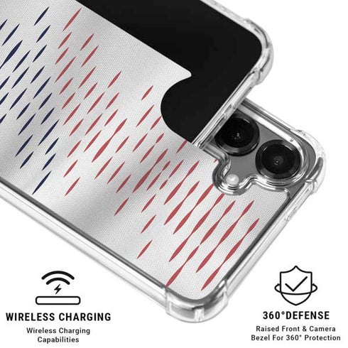 South Korea Soccer Flag Galaxy S26 Plus Clear Case