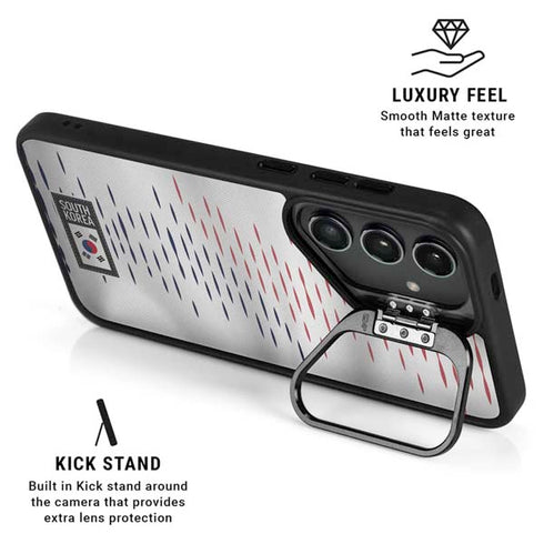 South Korea Soccer Flag Galaxy S26 Plus Kickstand Case