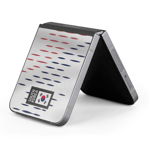 South Korea Soccer Flag Galaxy Z Flip6 Skin