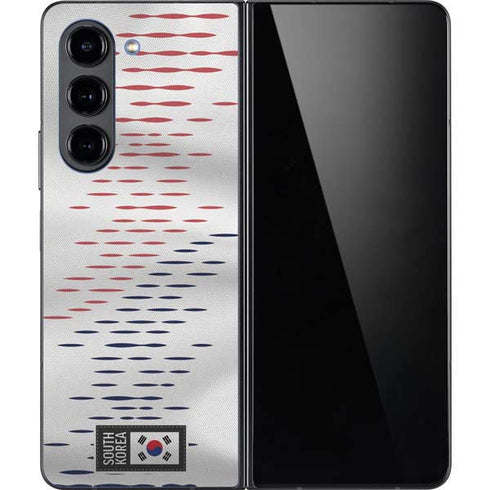 South Korea Soccer Flag Galaxy Z Fold5 5G Skin