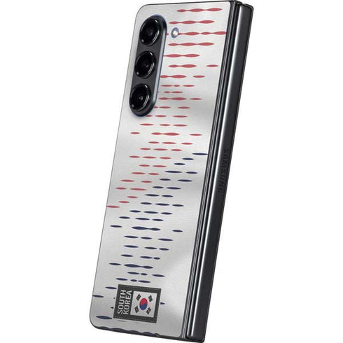 South Korea Soccer Flag Galaxy Z Fold5 5G Skin