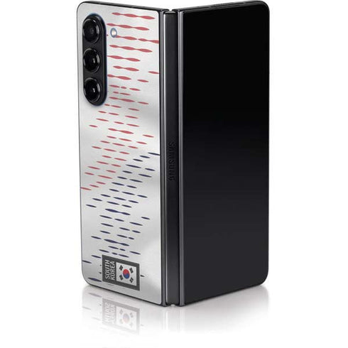South Korea Soccer Flag Galaxy Z Fold5 5G Skin