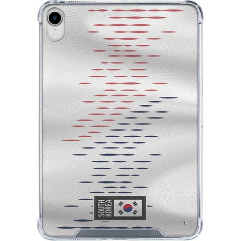 South Korea Soccer Flag iPad 11th Gen (2025) Clear Case
