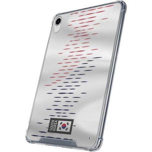 South Korea Soccer Flag iPad 11th Gen (2025) Clear Case