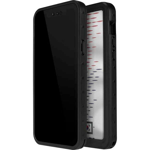 South Korea Soccer Flag iPhone 15 Plus Waterproof Case