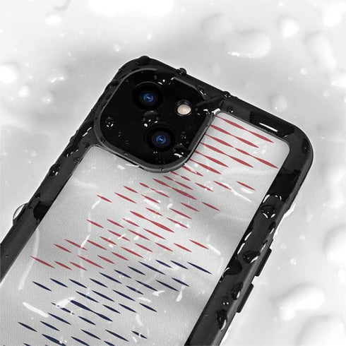 South Korea Soccer Flag iPhone 15 Plus Waterproof Case