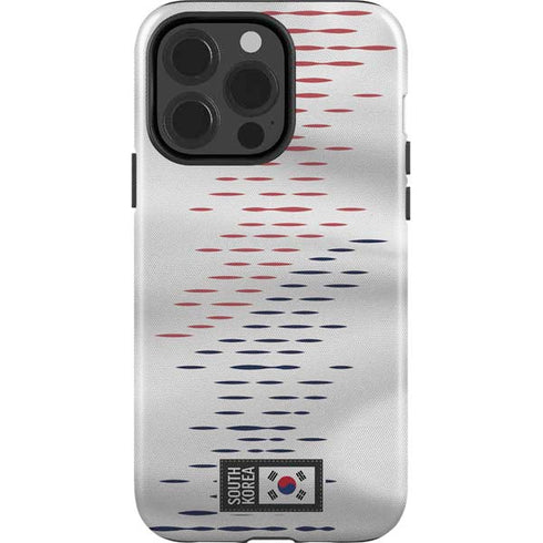 South Korea Soccer Flag iPhone 15 Pro Impact Case