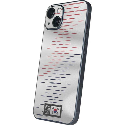 South Korea Soccer Flag iPhone 15 Skin