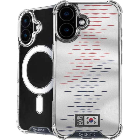 South Korea Soccer Flag iPhone 16 MagSafe Case