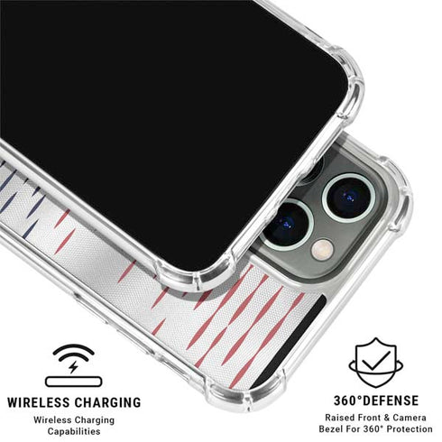 South Korea Soccer Flag iPhone 16 Pro Clear Case