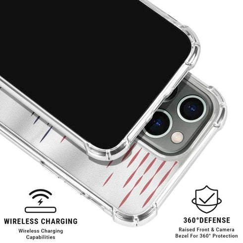 South Korea Soccer Flag iPhone 16 Pro Max Clear Case