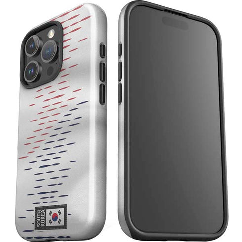 South Korea Soccer Flag iPhone 16 Pro Max Impact Case