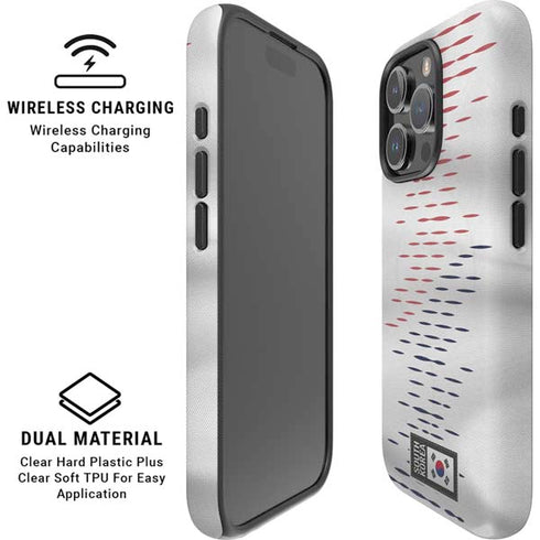 South Korea Soccer Flag iPhone 16 Pro Max Magsafe Impact Case