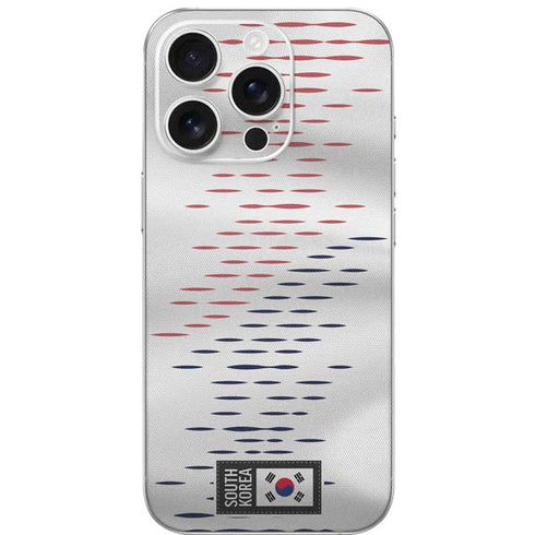 South Korea Soccer Flag iPhone 16 Pro Skin