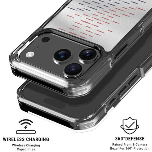 South Korea Soccer Flag iPhone 18 Pro Clear Case