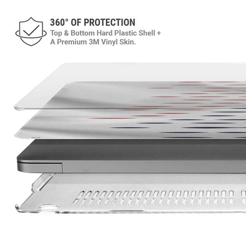 South Korea Soccer Flag MacBook Pro 14in (2021-24) Case plus Skin