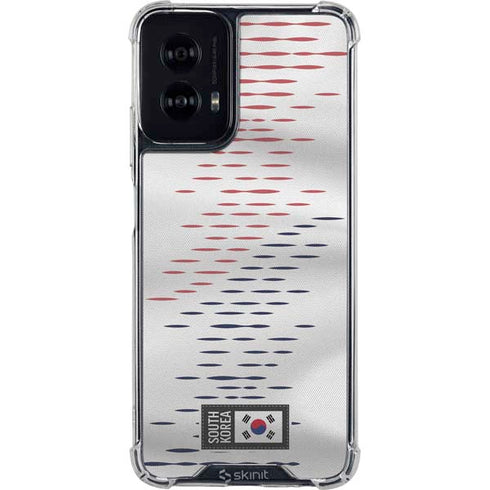 South Korea Soccer Flag Moto G Power 5G (2024) Clear Case