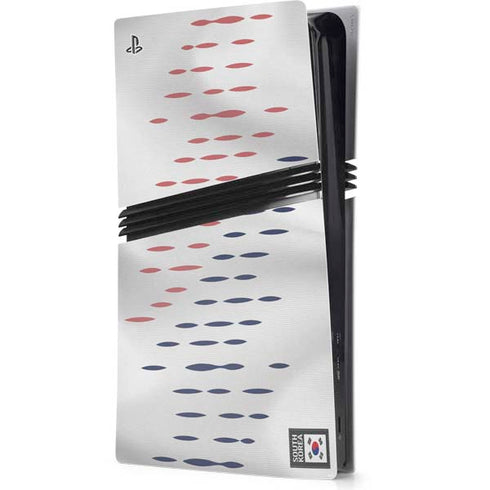 South Korea Soccer Flag PS5 Pro Console Skin