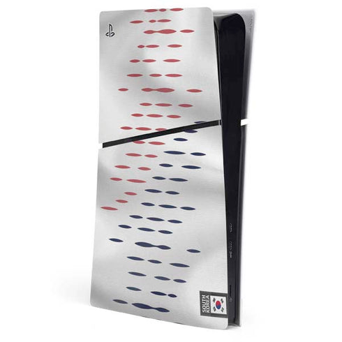 South Korea Soccer Flag PS5 Slim Digital Edition Console Skin