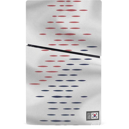 South Korea Soccer Flag PS5 Slim Digital Edition Console Skin