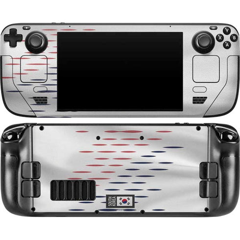 South Korea Soccer Flag Steam Deck Handheld Gaming Computer OLED Skin