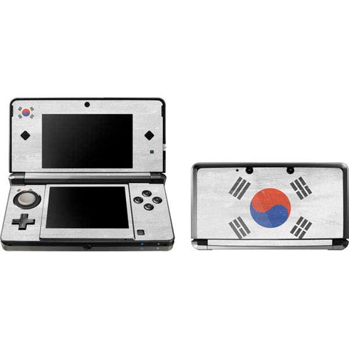 South Korean Flag Distressed 3DS (2011) Skin