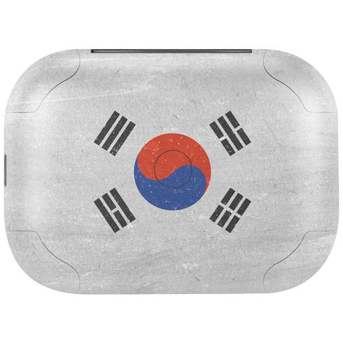 South Korean Flag Distressed Amazon Echo Buds Skin