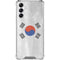 South Korean Flag Distressed Gabb Phone 4 Clear Case