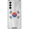 South Korean Flag Distressed Galaxy A16 5G Clear Case
