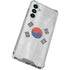 South Korean Flag Distressed Galaxy A16 5G Clear Case