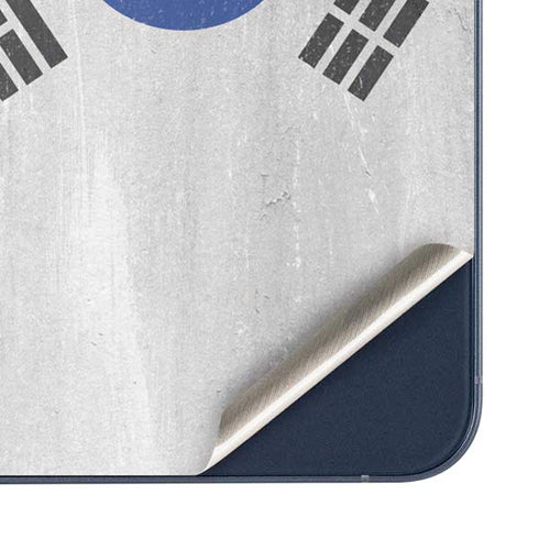 South Korean Flag Distressed Galaxy A35 5G Skin