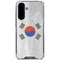South Korean Flag Distressed Galaxy A36 5G Clear Case
