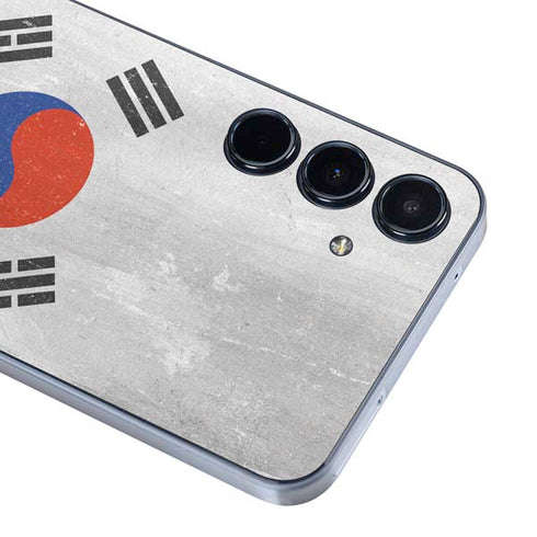 South Korean Flag Distressed Galaxy A36 5G Skin